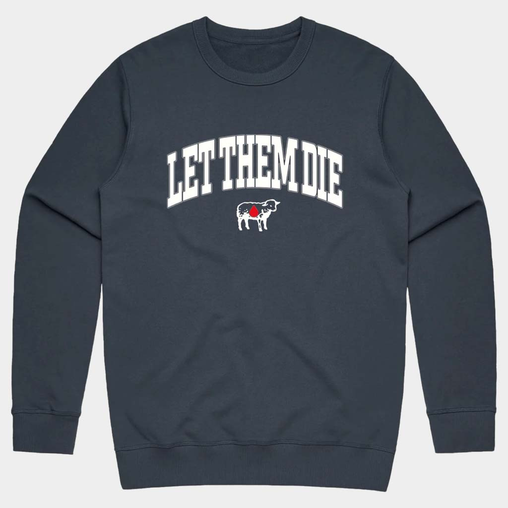 Counterparts Merch Heaven Let Them Die Crewneck Counterparts Sweatshirt Gifts For Band Fans