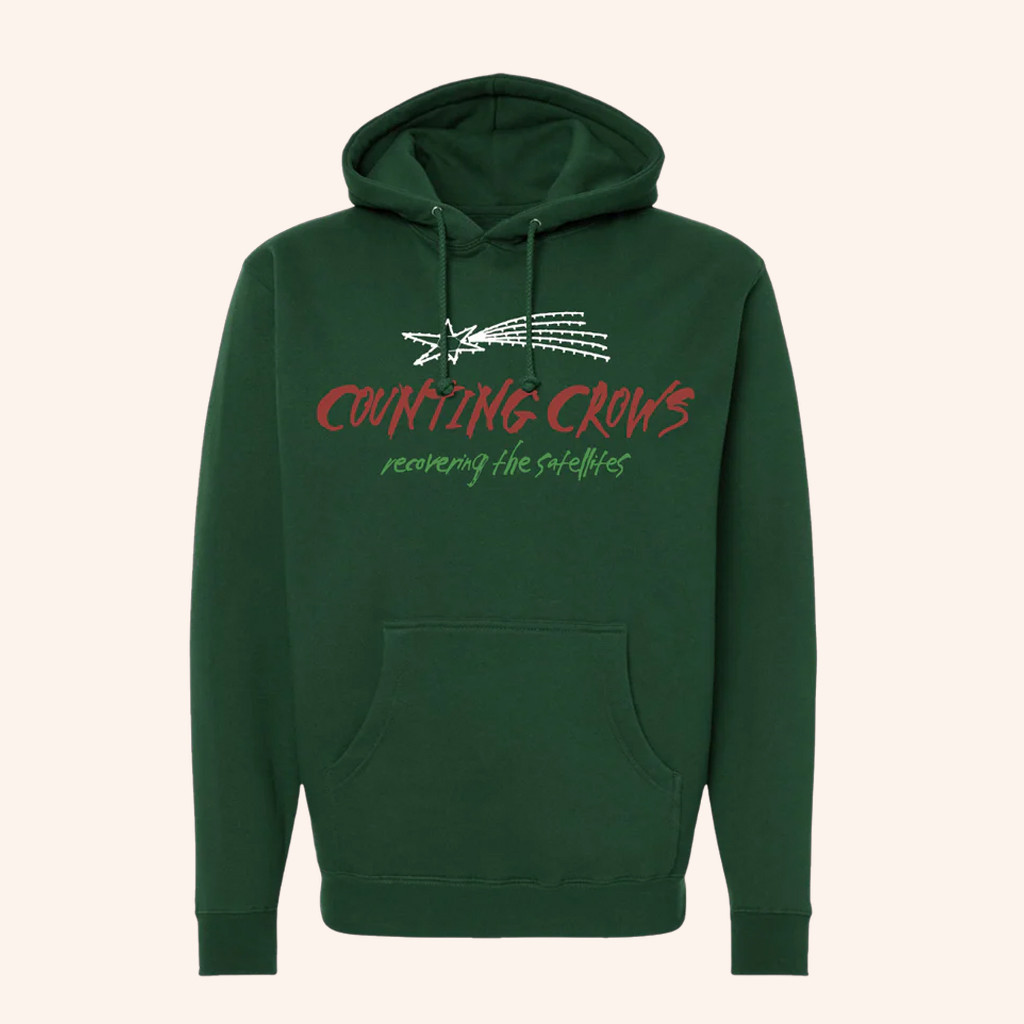 Counting Crows Merch Recovering The Satellites Hoodie Gifts For Rock Band Fans