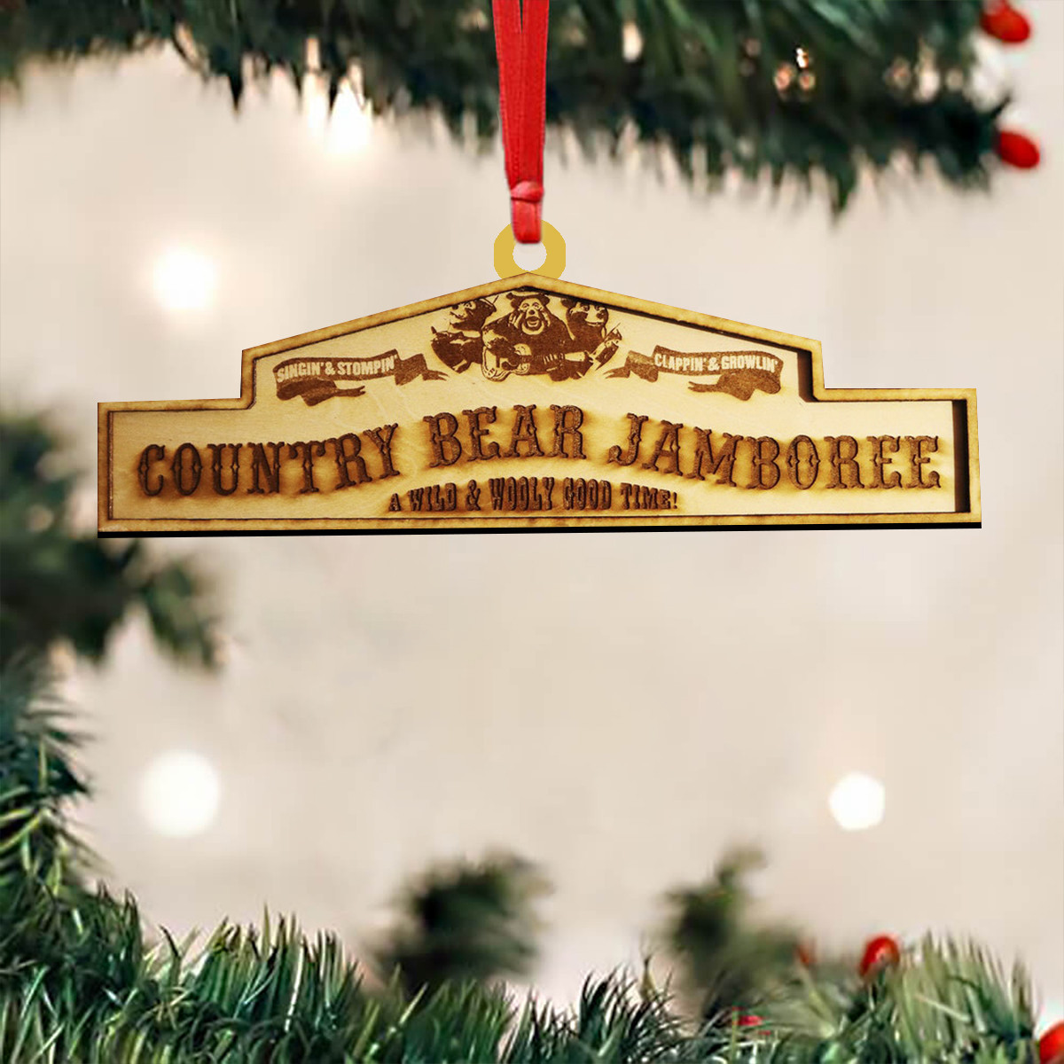 Country Bear Jamboree Christmas Ornament Disney Country Bears Ornament 2024