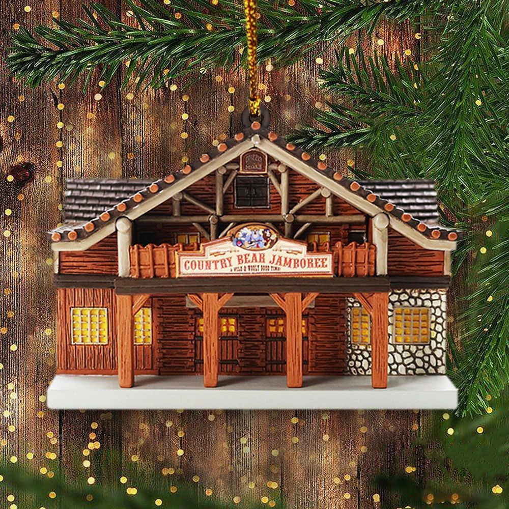 Country Bear Jamboree Ornament Christmas Tree Ornament 2024 Annual Event Xmas Ornament