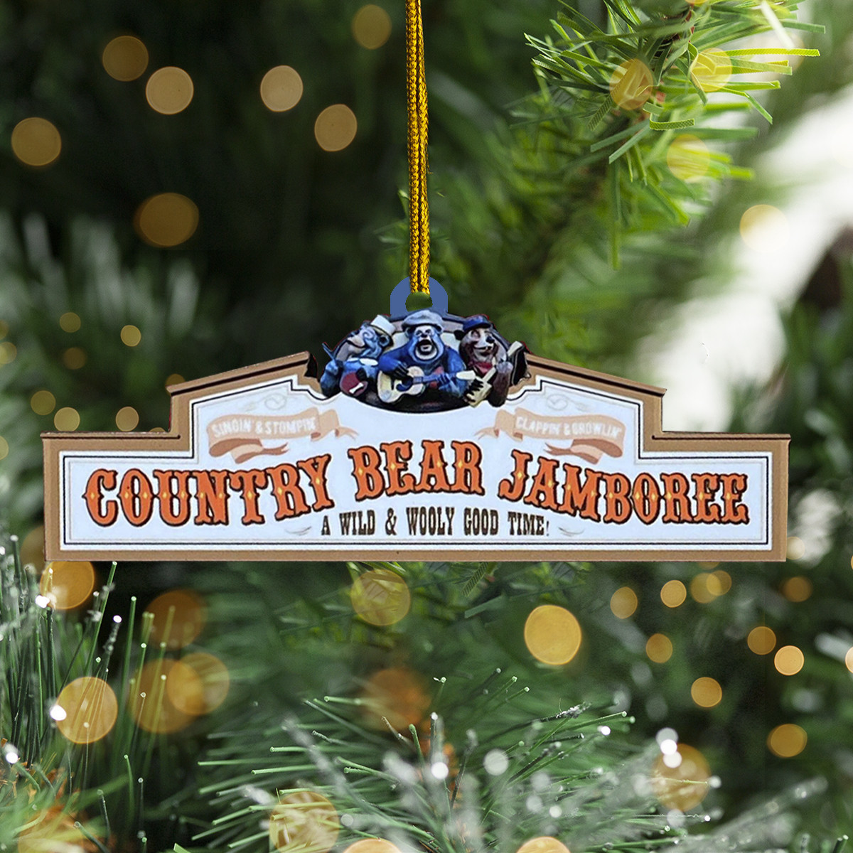Country Bear Jamboree Ornament Disney Country Bear Jamboree Christmas Ornament Gift