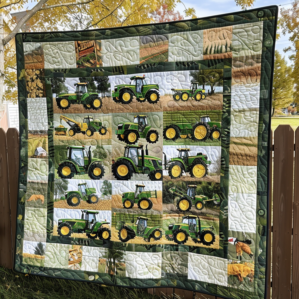 Country Charm Quilted Blanket Gift Ideas For Farmers
