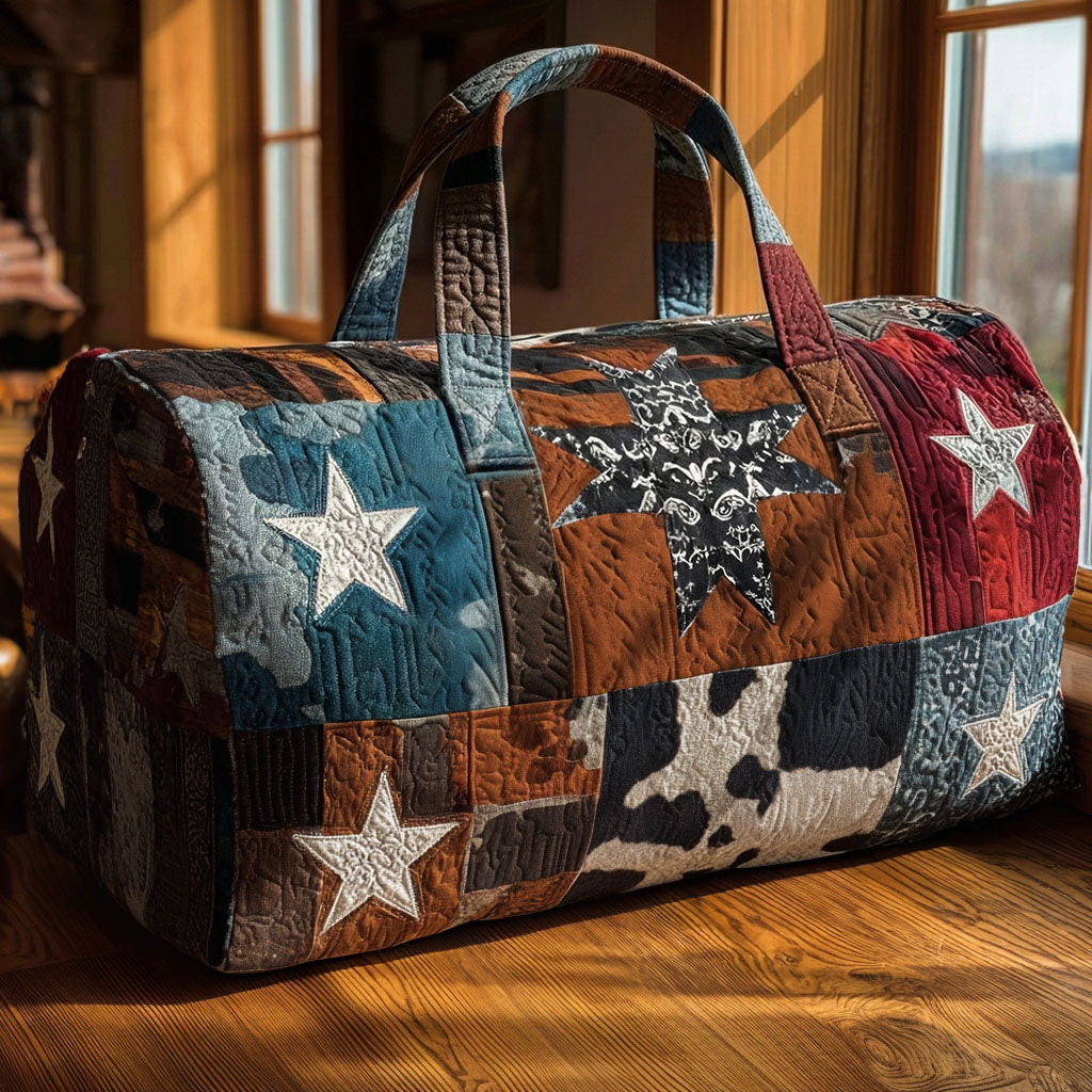 Country Legacy Quilted Duffle Bag Western Heritage Travel Bag Best Gift For Country Lovers Camping Outdoor