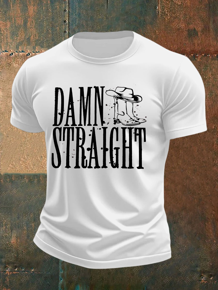 Country Music George Strait T-Shirt Damn Straight Shirt Gifts For Him