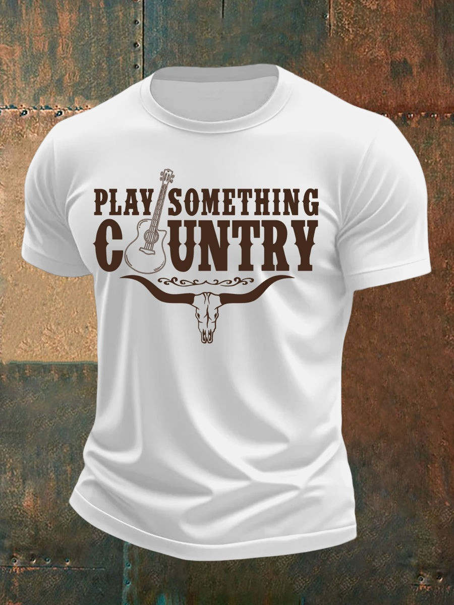 Country Music T-Shirt Play Something Country Shirt Gifts For Music Lovers