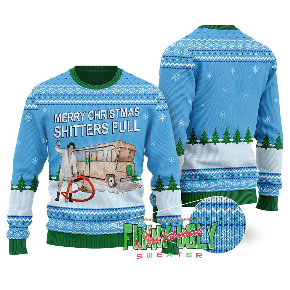 Cousin Eddie National Lampoon Ugly Christmas Sweater Perfect Gift Sweater for Friends and Family