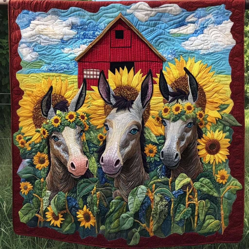 Cow Trio Quilted Blanket Christmas Throw Blanket Gift Ideas For Farmers