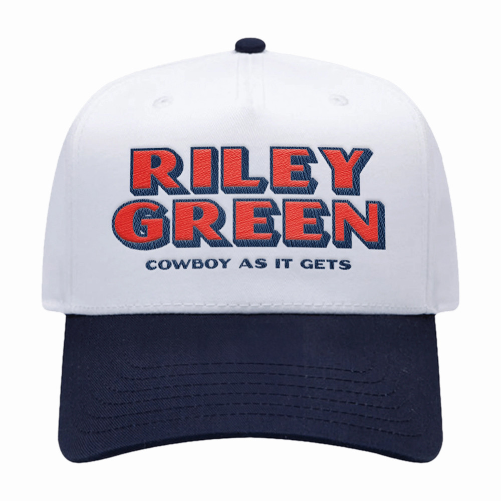 Cowboy As It Gets Riley Green Hat Country Music Merch Riley Green Fans Gift For Brothers