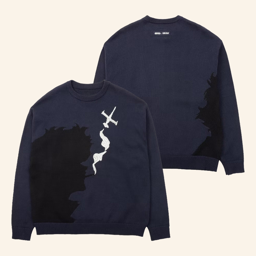 Cowboy Bebop x Ludwig Merch Spike Sweater Birthday Ideas For Husband