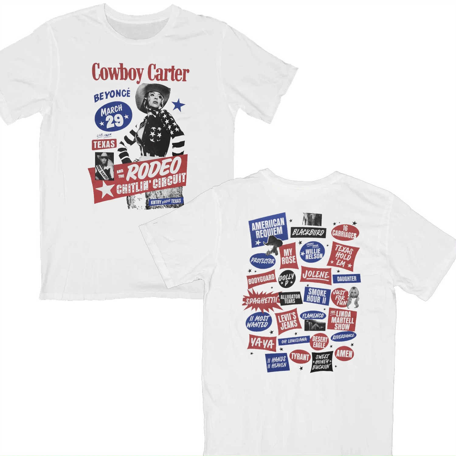 Cowboy Carter Short Sleeve T-Shirt Gift For Fans