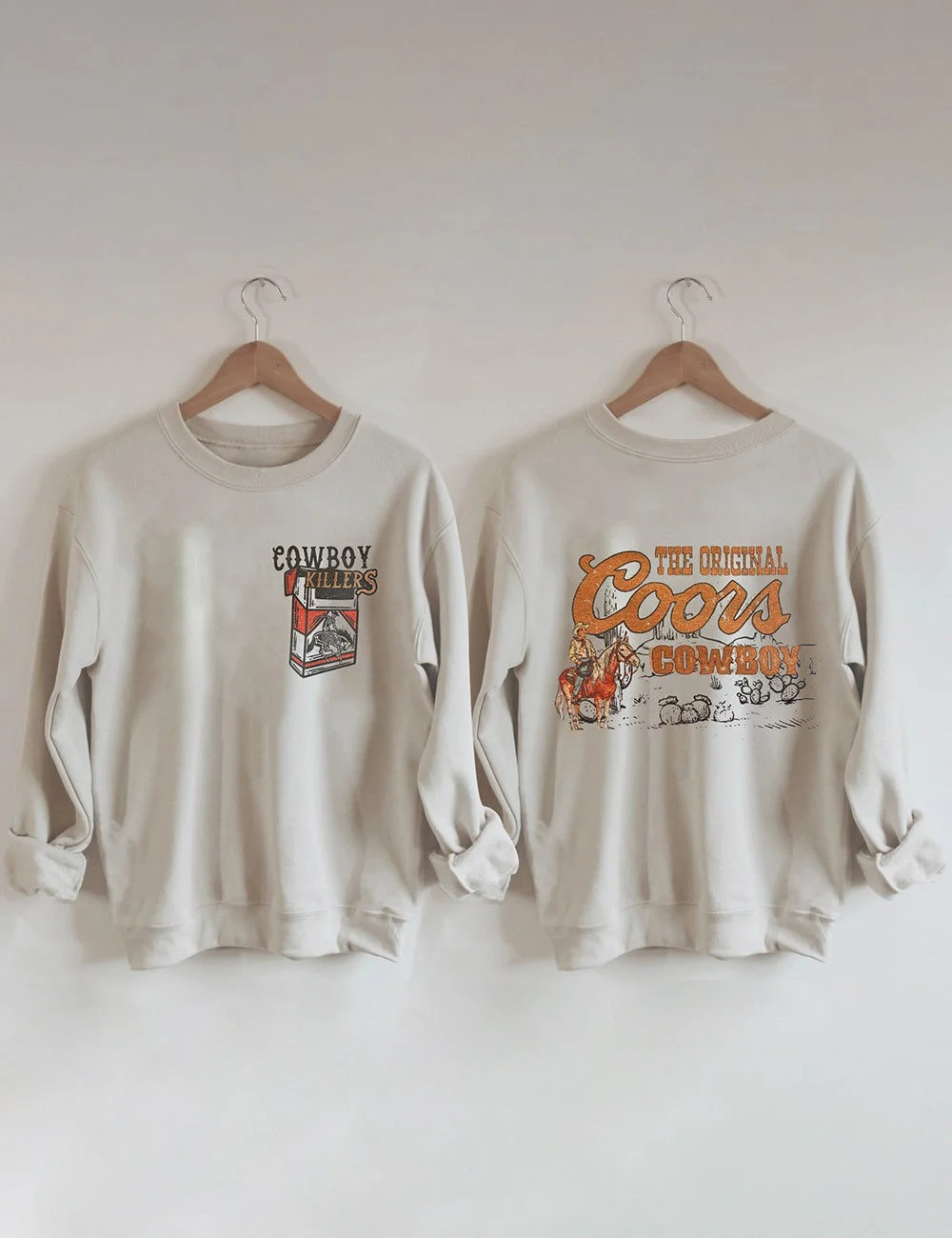 Cowboy Killer Sweatshirt The Original Coors Apparel Holiday Presents For Cowgirl