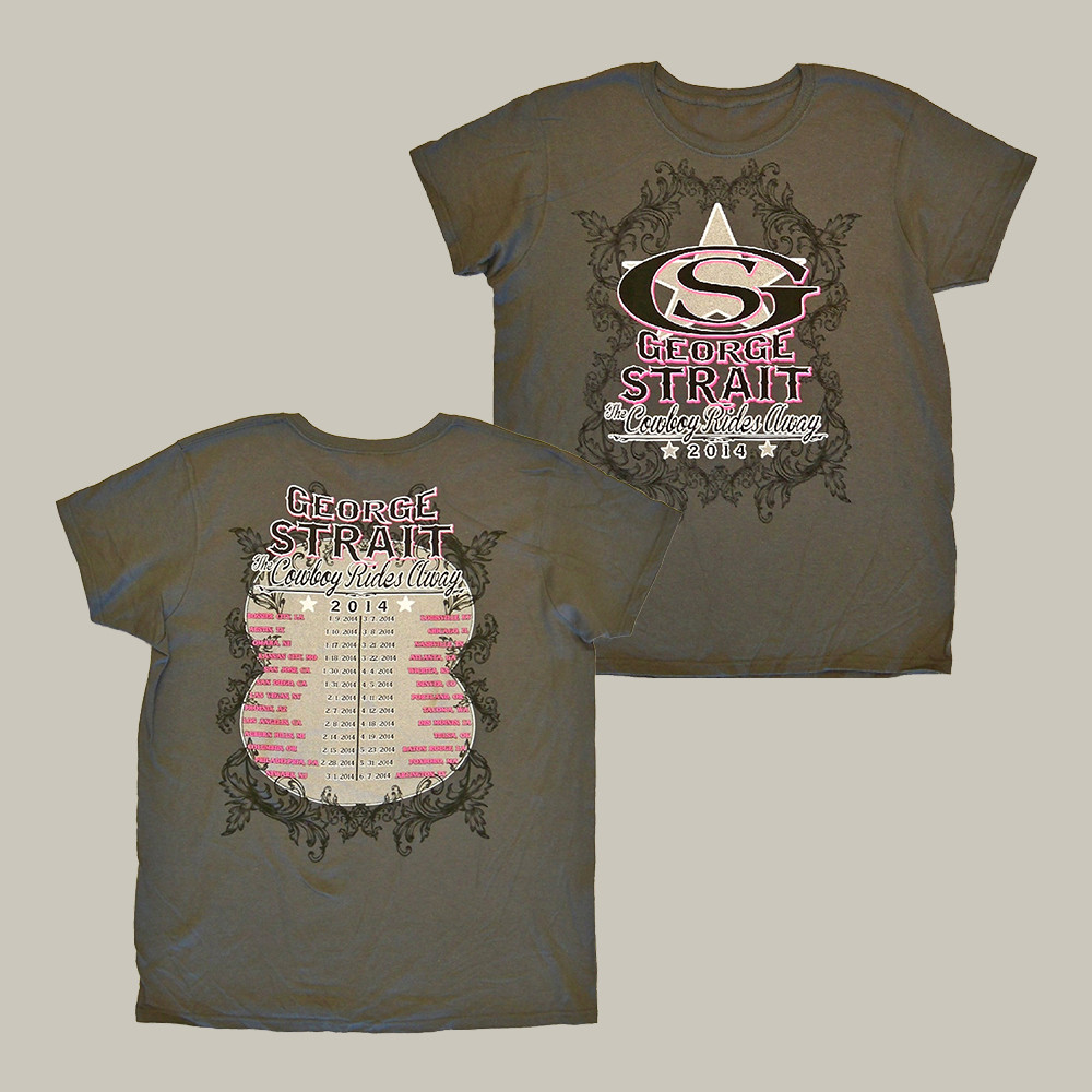 Cowboy Rides Away George Strait T-Shirt Country Music George Strait Clothes Present For Huge Fans