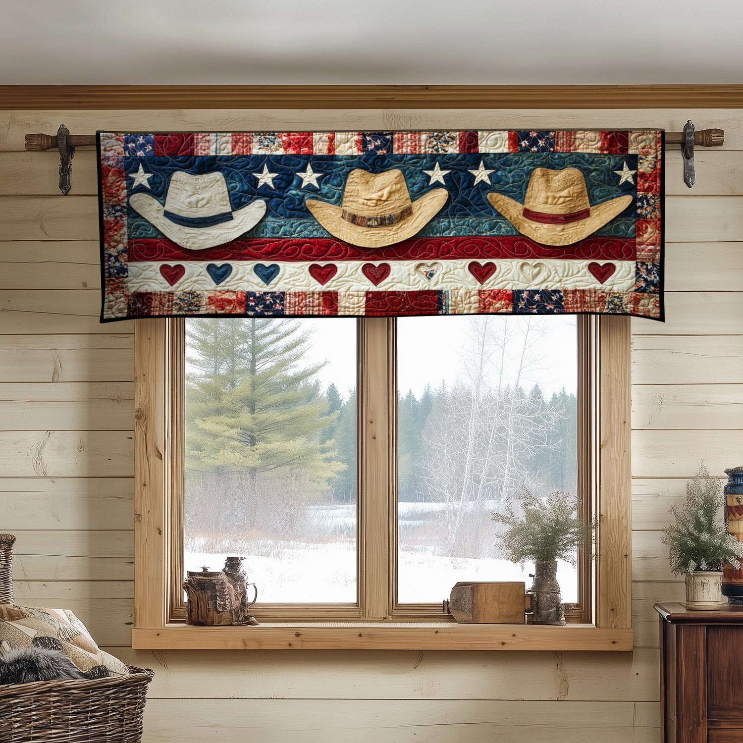 Cowboy Salute Quilted Valance Entryway Rug Ideas Best Gifts For Cowboys