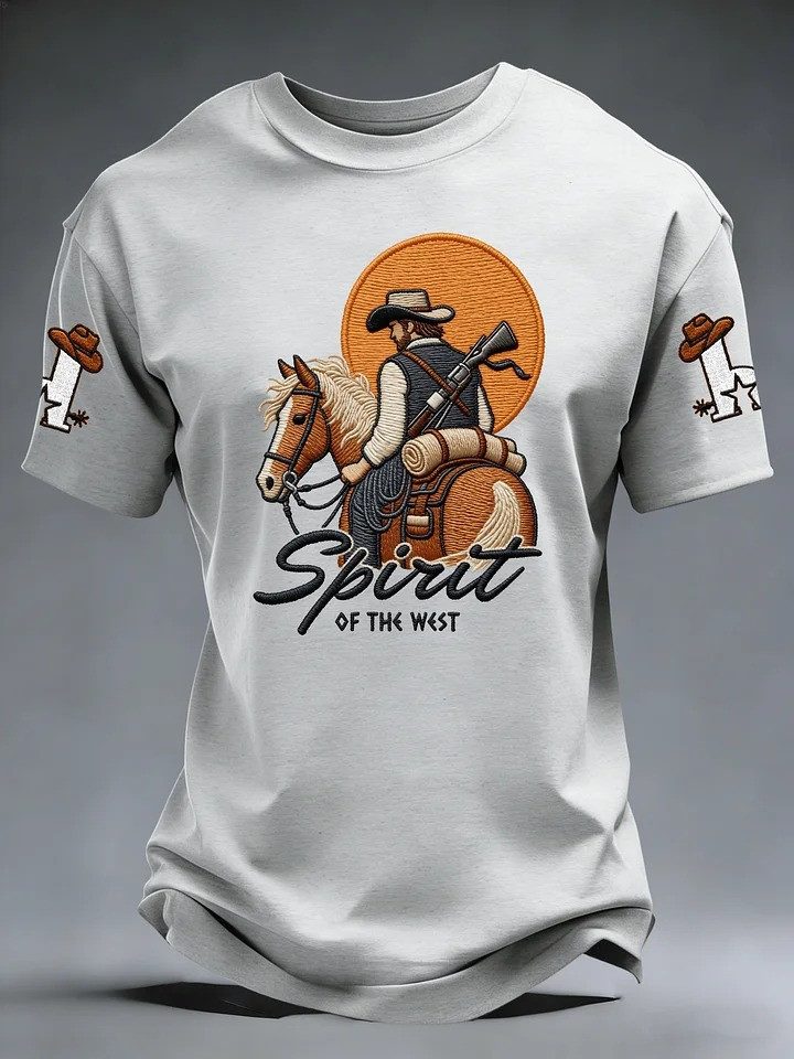 Cowboy Spirit T Shirt Texas Western Rider Gift For Houston Rodeo Fans