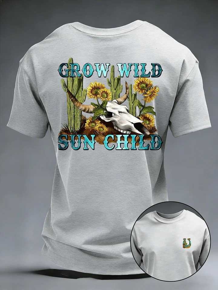 Cowboy Wild Sun Child T Shirt Western Rodeo Gift For Texas Free Spirits