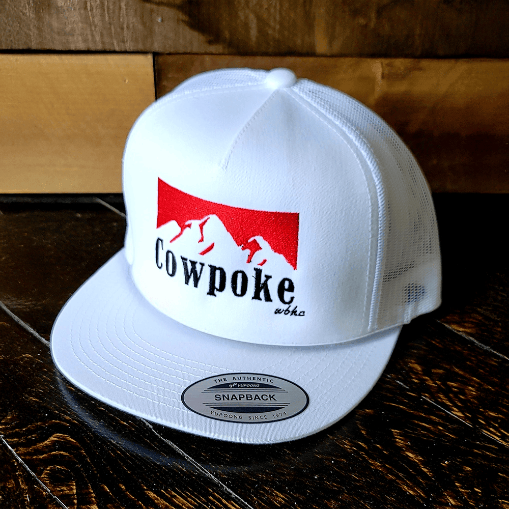 Cowpoke Camo White Trucker Snapback Hat Gift for Father Western Outdoor Cap Cowpoke Camo White Trucker Snapback Hat Gift for Father Western Outdoor Cap