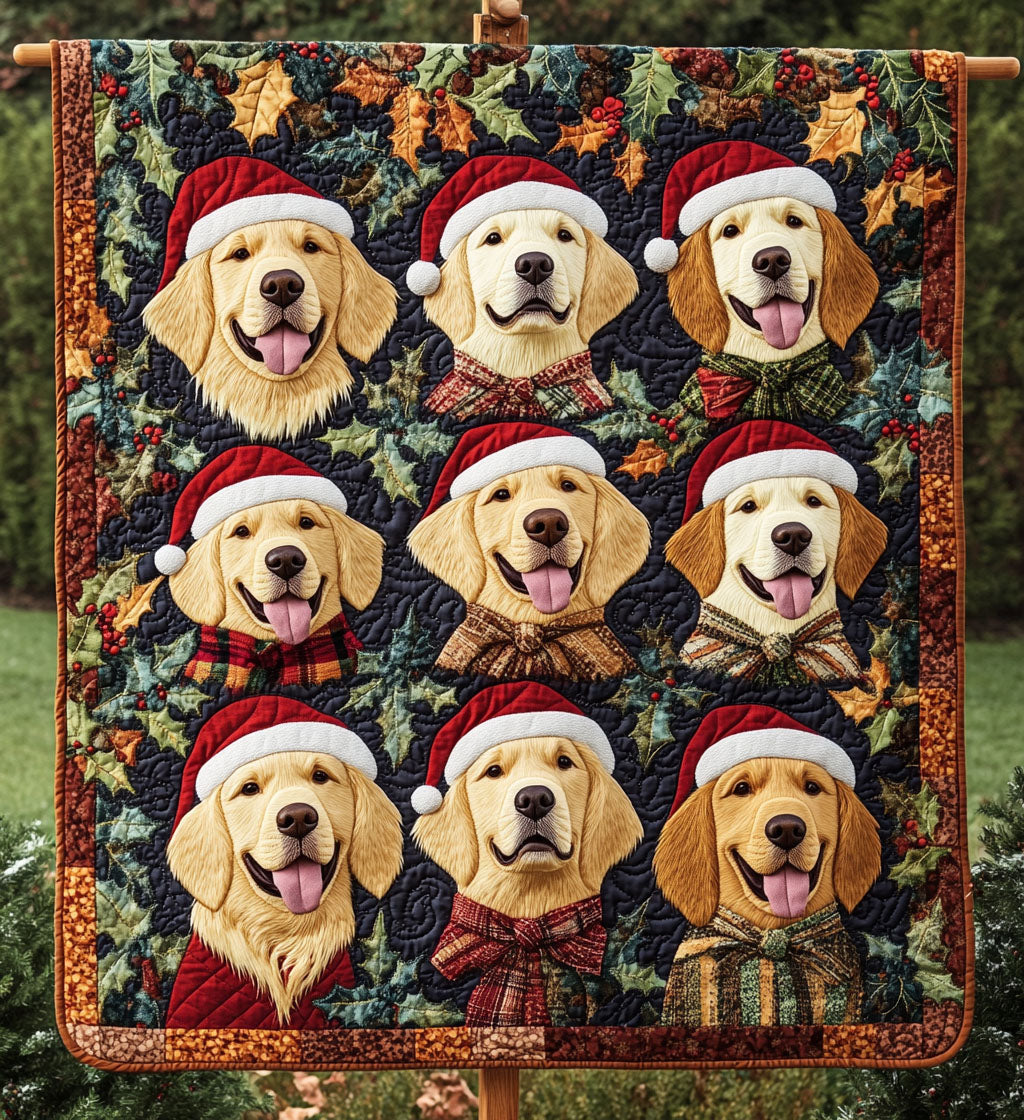 Cozy Canine Dreams Quilted Blanket Gifts For New Dog Owners