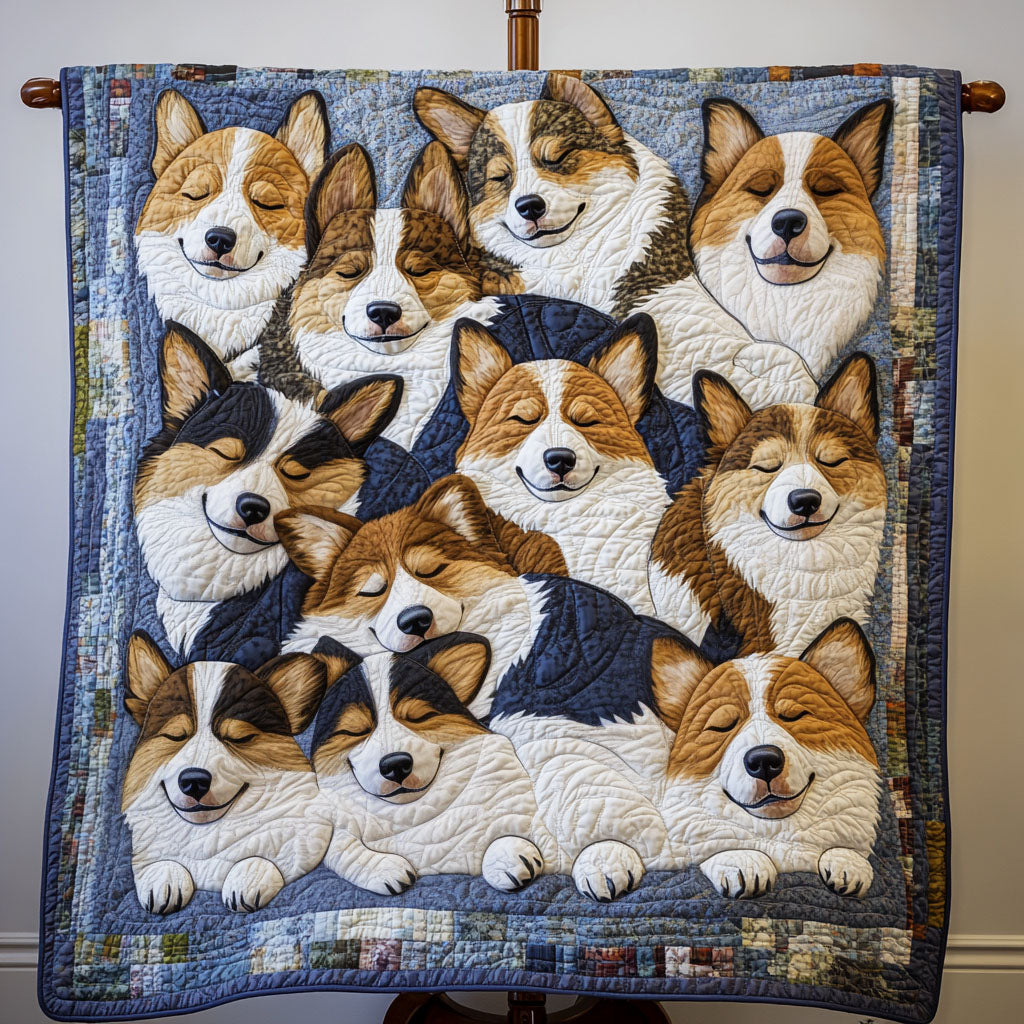 Cozy Canine Slumber Quilted Blanket Great Dog Christmas Gifts