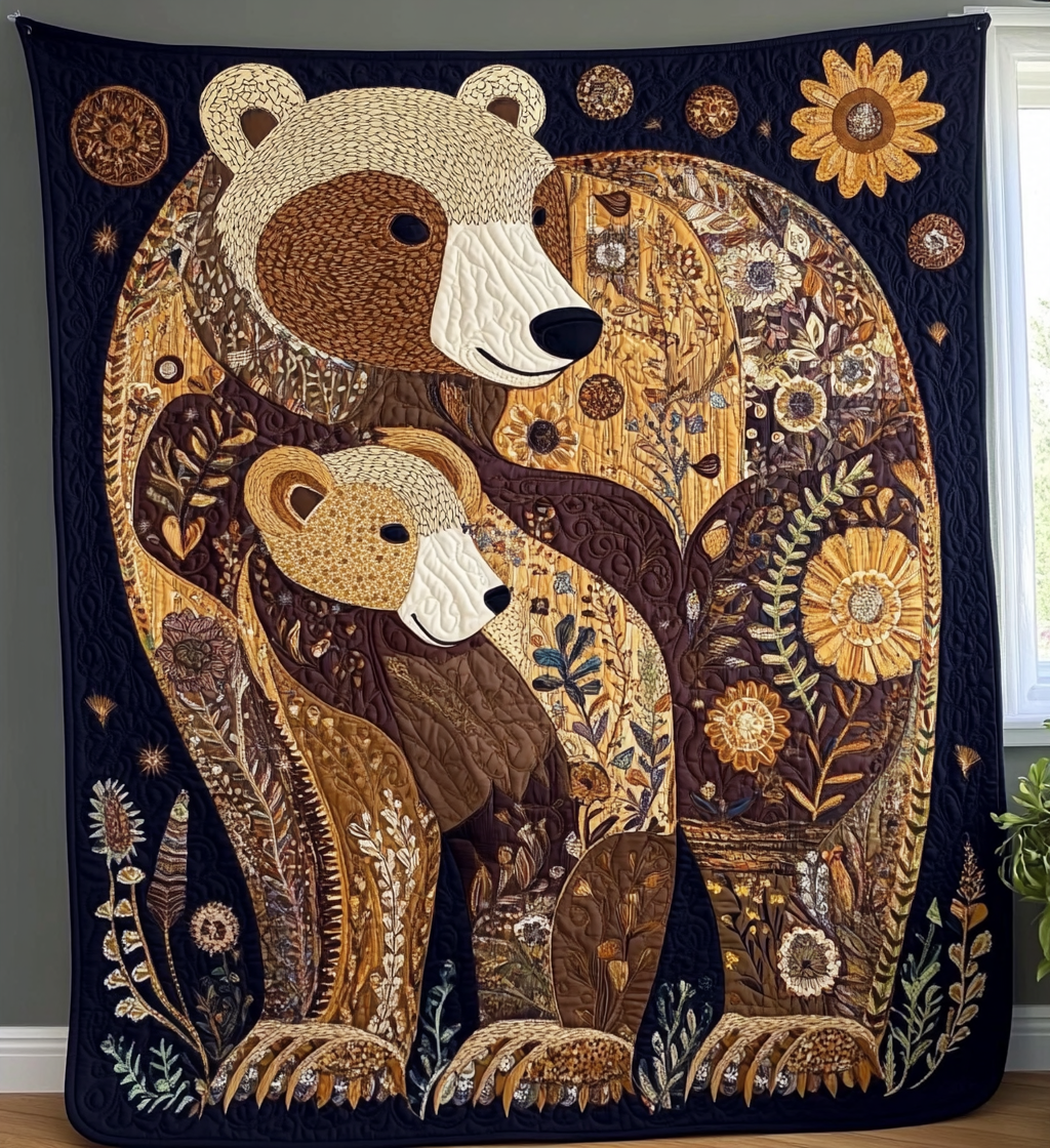 Cozy Cub Retreat Quilted Blanket Native American Gifts