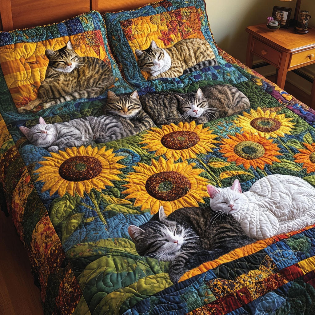 Cozy Kitten Dreams Quilted Blanket Best Gifts For Cat Lovers