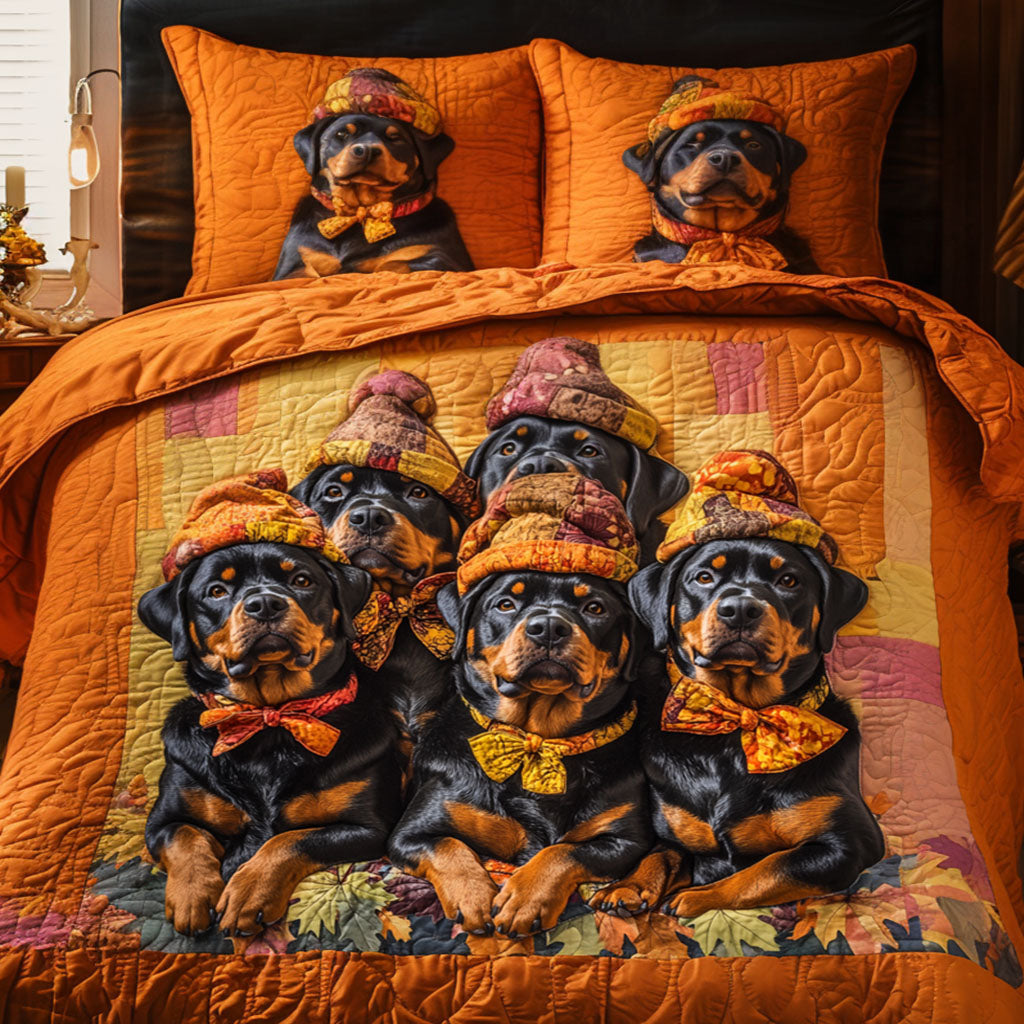 Cozy Pack Quilted Bedding Set Thoughtful Bedding Gift for Cozy Winter Nights