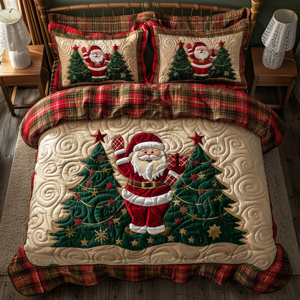 Cozy Pines Quilted Bedding Set Best Duvet Covers Perfect Holiday Present For Mom