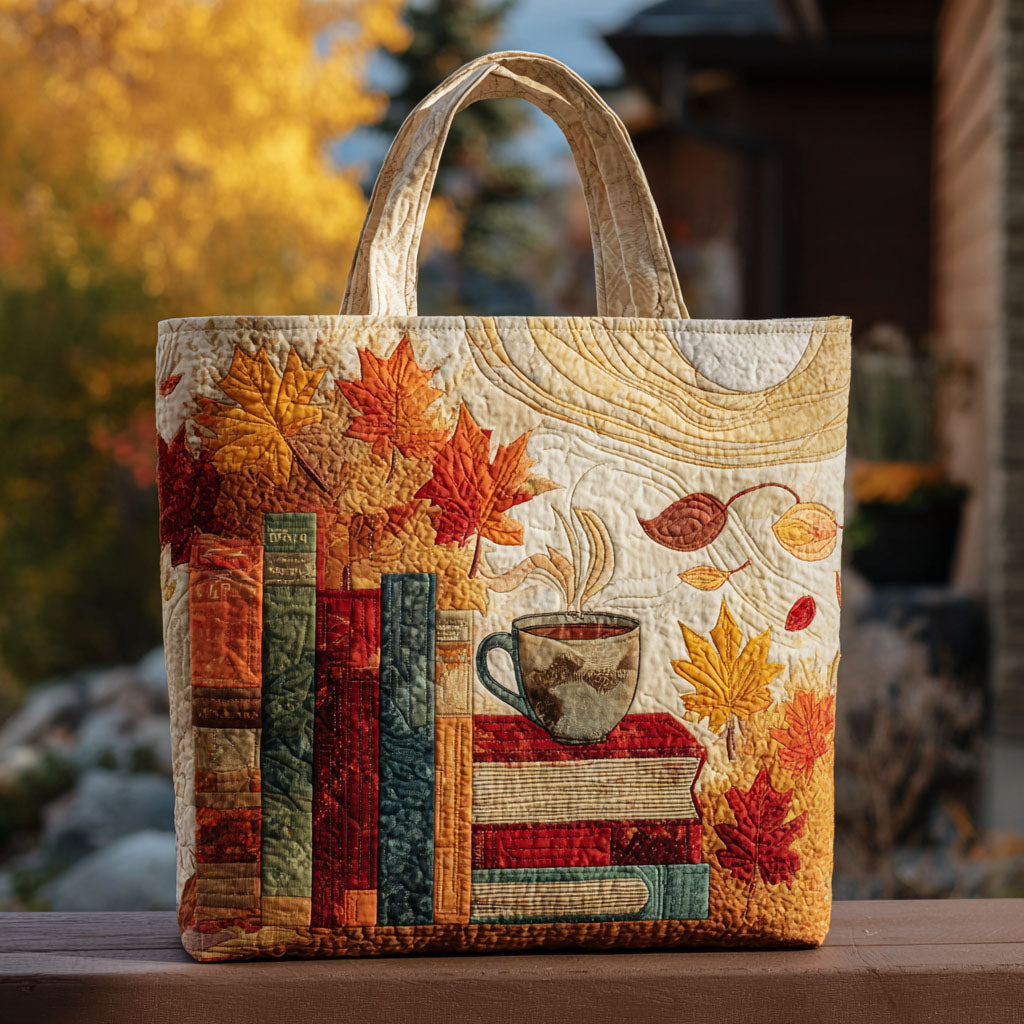 Cozy Reads Quilted Tote Bag Gifts For Book Lovers Friends