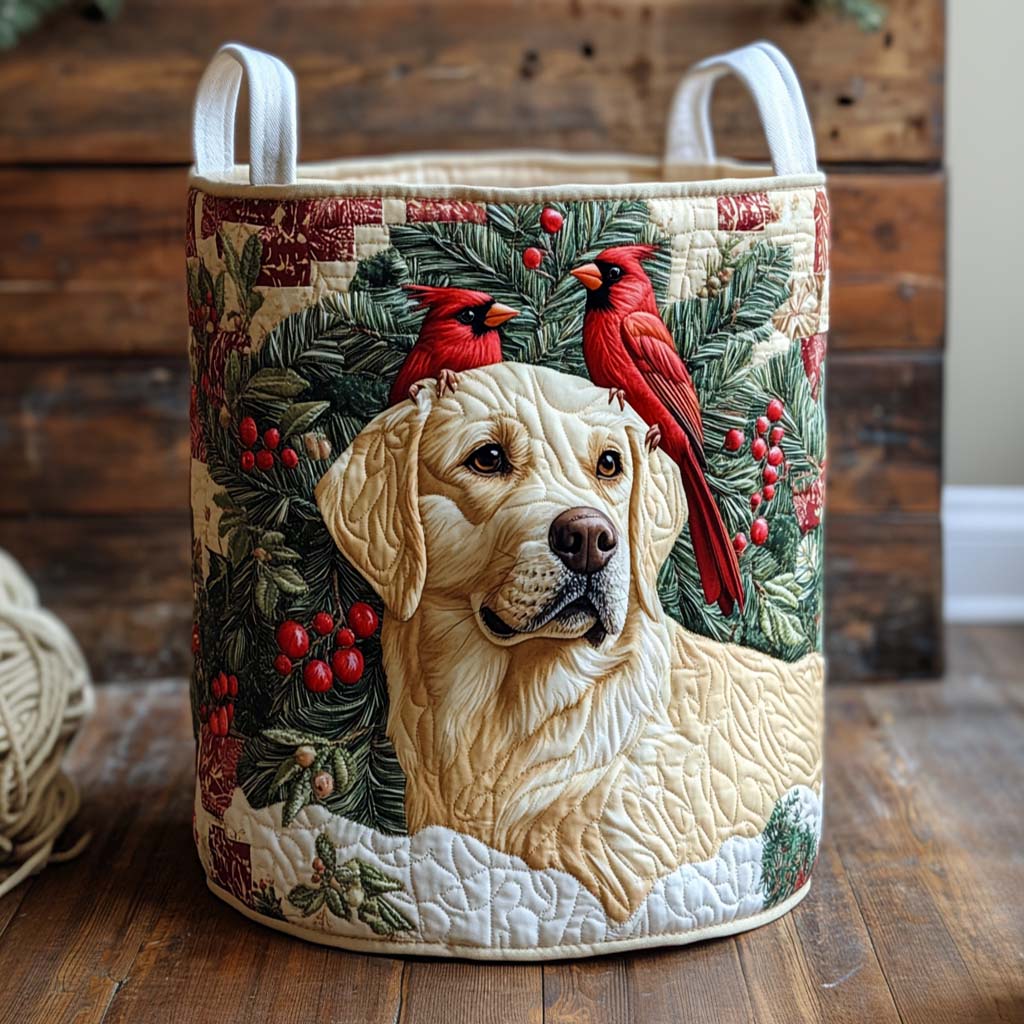 Cozy Scout Quilted Laundry Basket Cozy Quilted Laundry Basket Gift for New Homeowners