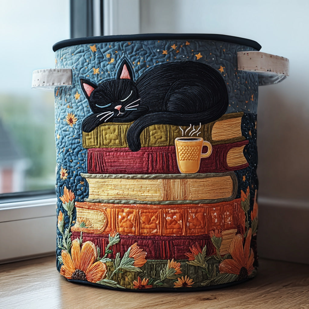 Cozy Spell Quilted Laundry Basket Everyday Merch Choice