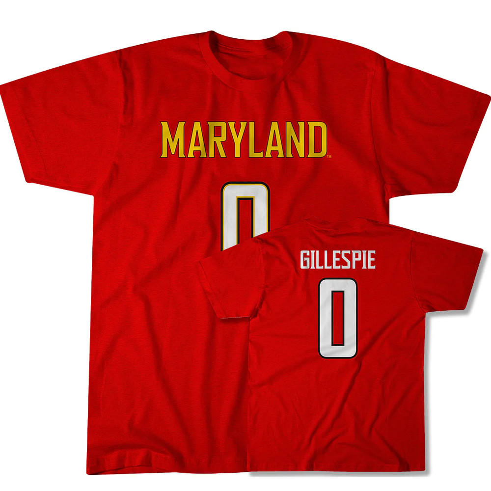 Crab Five T-Shirt Ja'Kobi Gillespie Number 0 The Crab 5 Maryland Basketball Fans Gifts