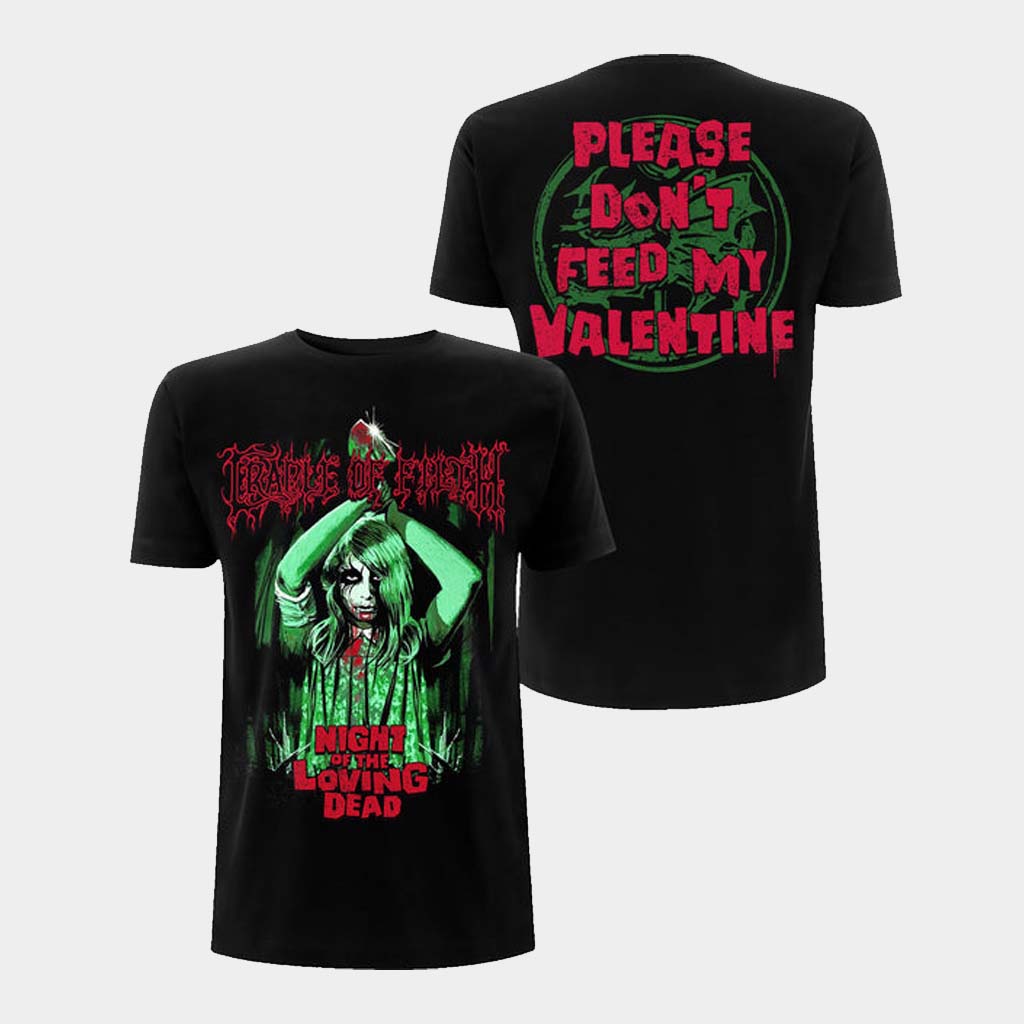 Cradle Of Filth Merch Cradle Of Filth Night Of The Loving Dead T-Shirt Valentine Gifts For BFF