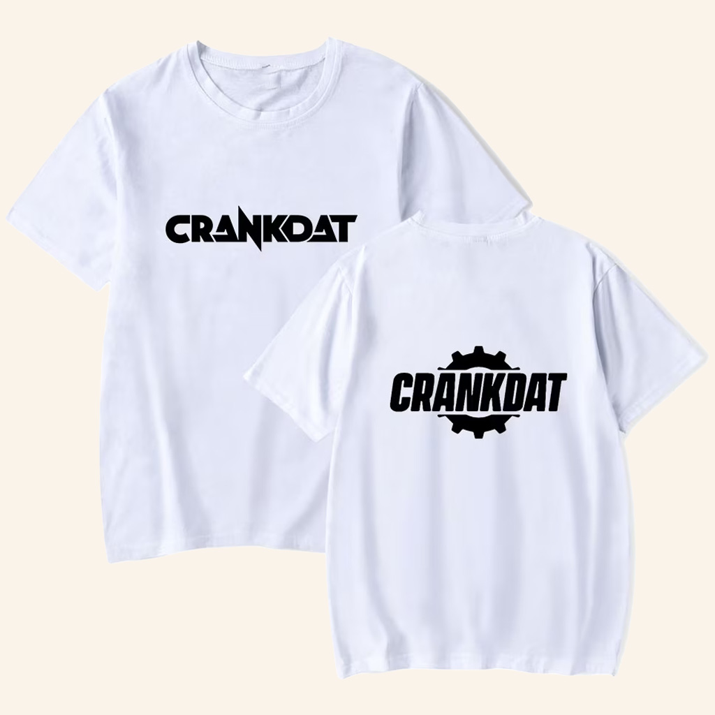 Crankdat Merch Crankdat White T-Shirt Presents For Music Lovers