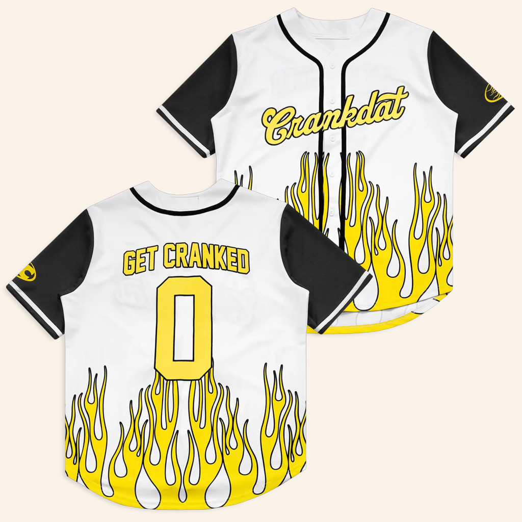 Crankdat Merch Get Cranked Baseball Jersey Best Gifts For Boyfriend