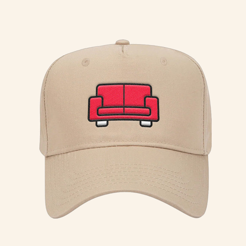 Crash Adams Red Couch Embroidered Hat Gifts For Dudes Crash Adams Red Couch Embroidered Hat Gifts For Dudes