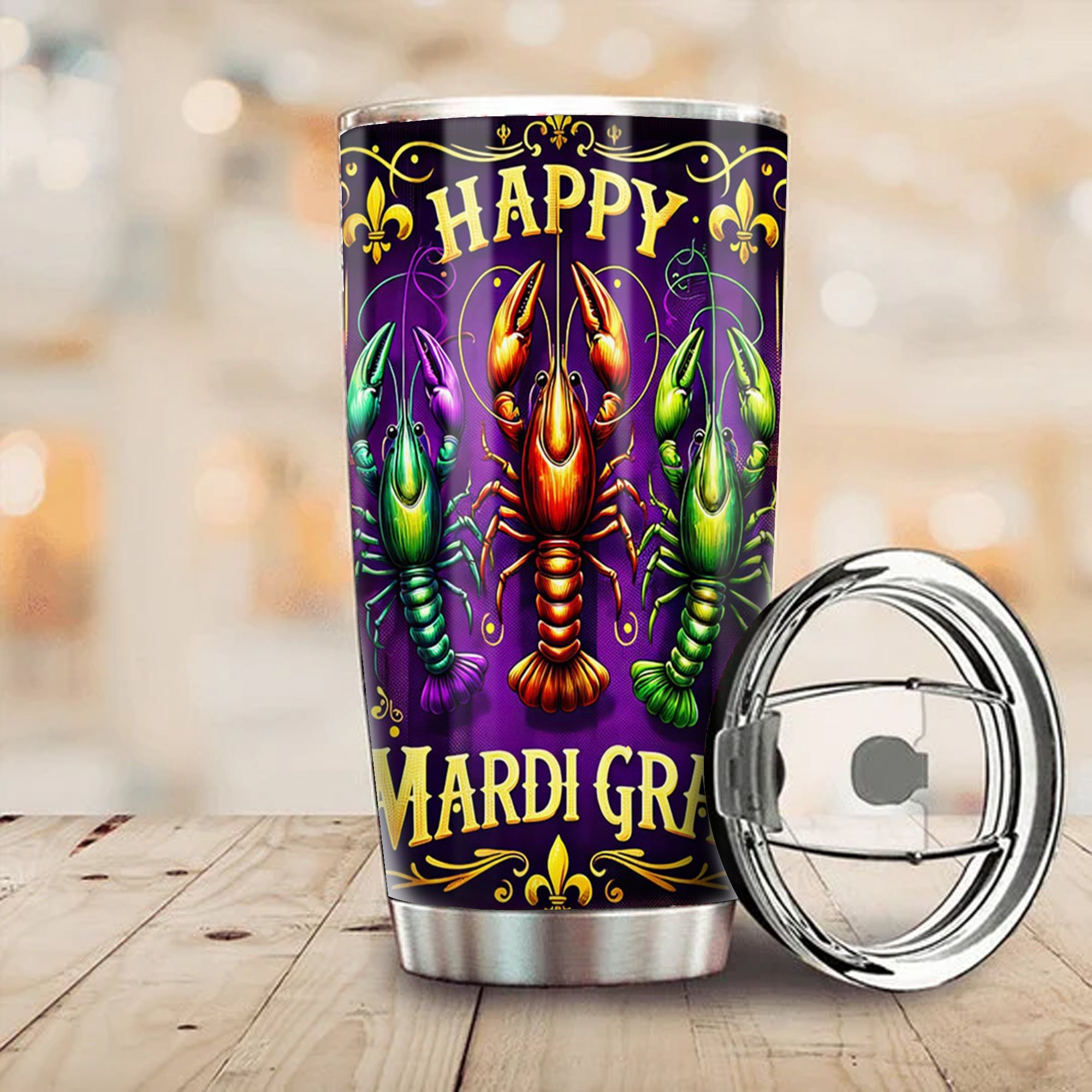 Crawfish Mardi Gras Tumbler Fat Tuesday Carnival Tumbler Mardi Gras Gifts Crawfish Mardi Gras Tumbler Fat Tuesday Carnival Tumbler Mardi Gras Gifts