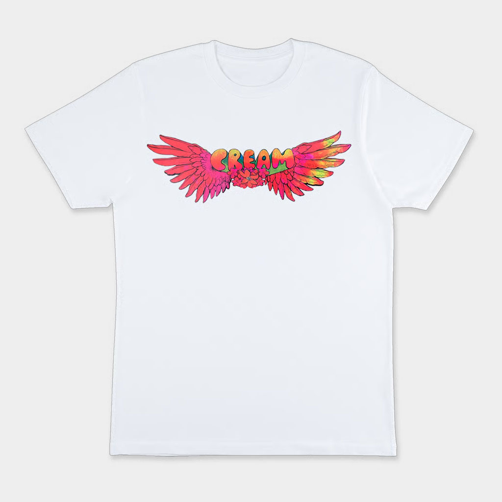 Cream Merch Wings Cream Band T-Shirt Unique Gifts For Music Lovers-1