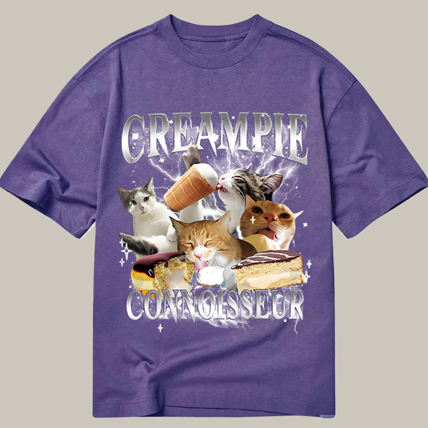 Creampie Connoisseur Meme Classic Shirt Funny Graphic T-Shirts Great Gift Ideas For Brother