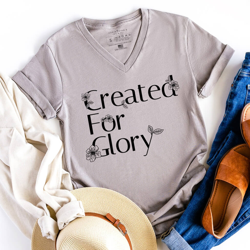 Created For Glory V-Neck Shirt Gift For Women