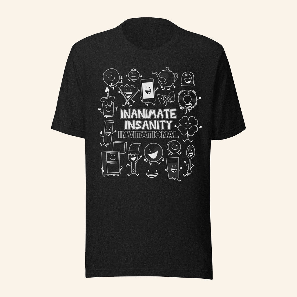 Creatorink Merch Inanimate Insanity Black And White T-Shirt Gifts For Him Creatorink Merch Inanimate Insanity Black And White T-Shirt Gifts For Him