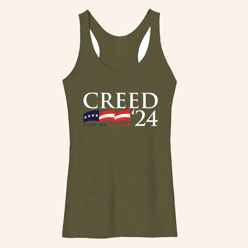 Creed 24 Take Me Higher Tank Top Funny Election Apparel Gifts Ideas For Women Creed 24 Take Me Higher Tank Top Funny Election Apparel Gifts Ideas For Women
