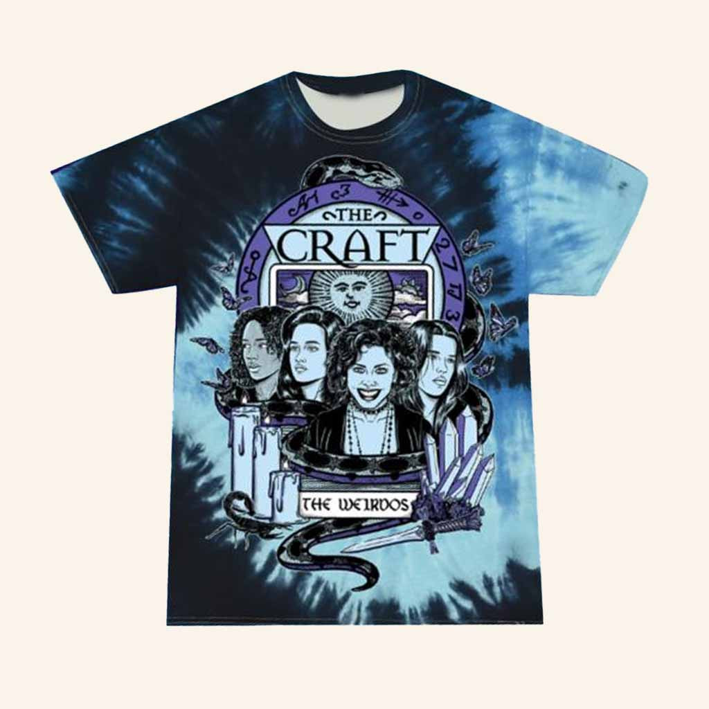 Creep O Rama Merch The Craft Tie Dye T-Shirt Halloween Gift Ideas For Friend