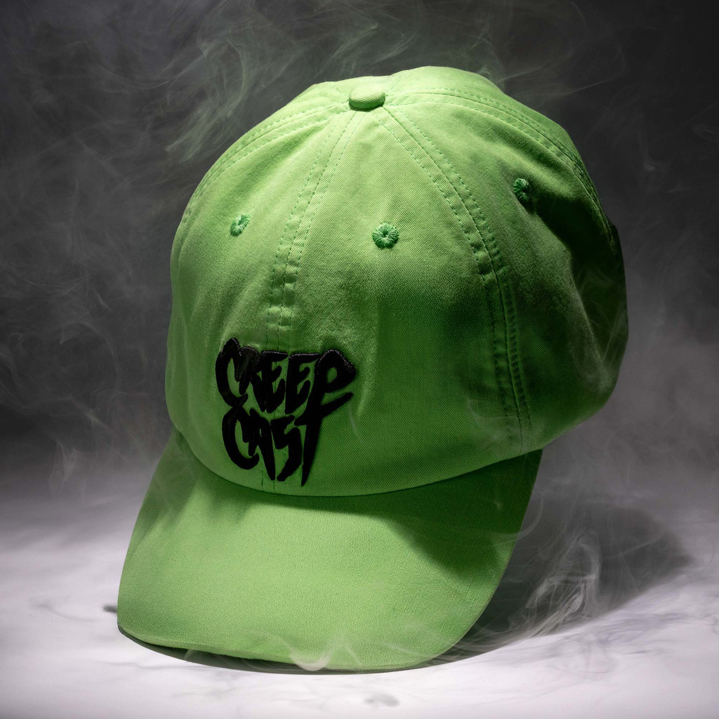 Creepcast Merch Creepcast Embroidered Hat Halloween Gifts For Horror Fans Creepcast Merch Creepcast Embroidered Hat Halloween Gifts For Horror Fans