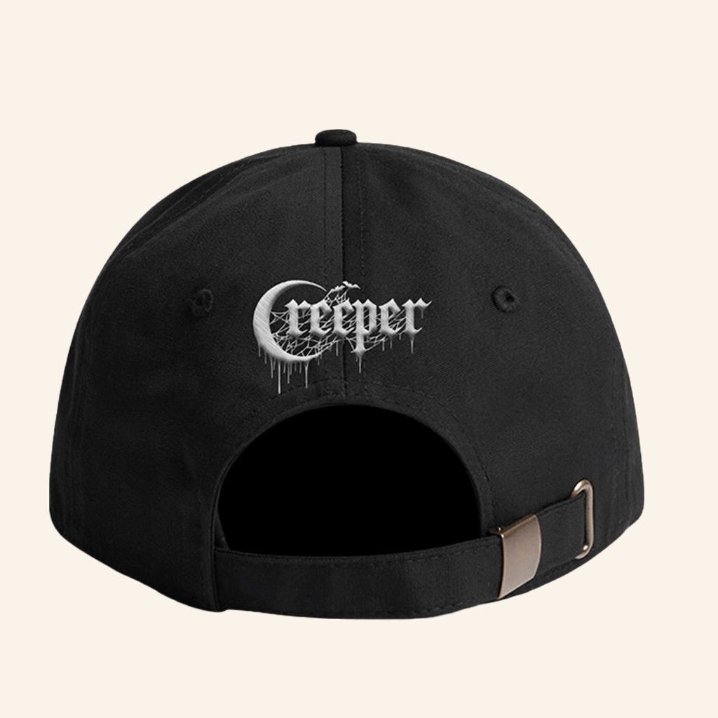 Creeper Cult Merch Horny Dracula Music Embroidered Hat Presents For Music Lovers