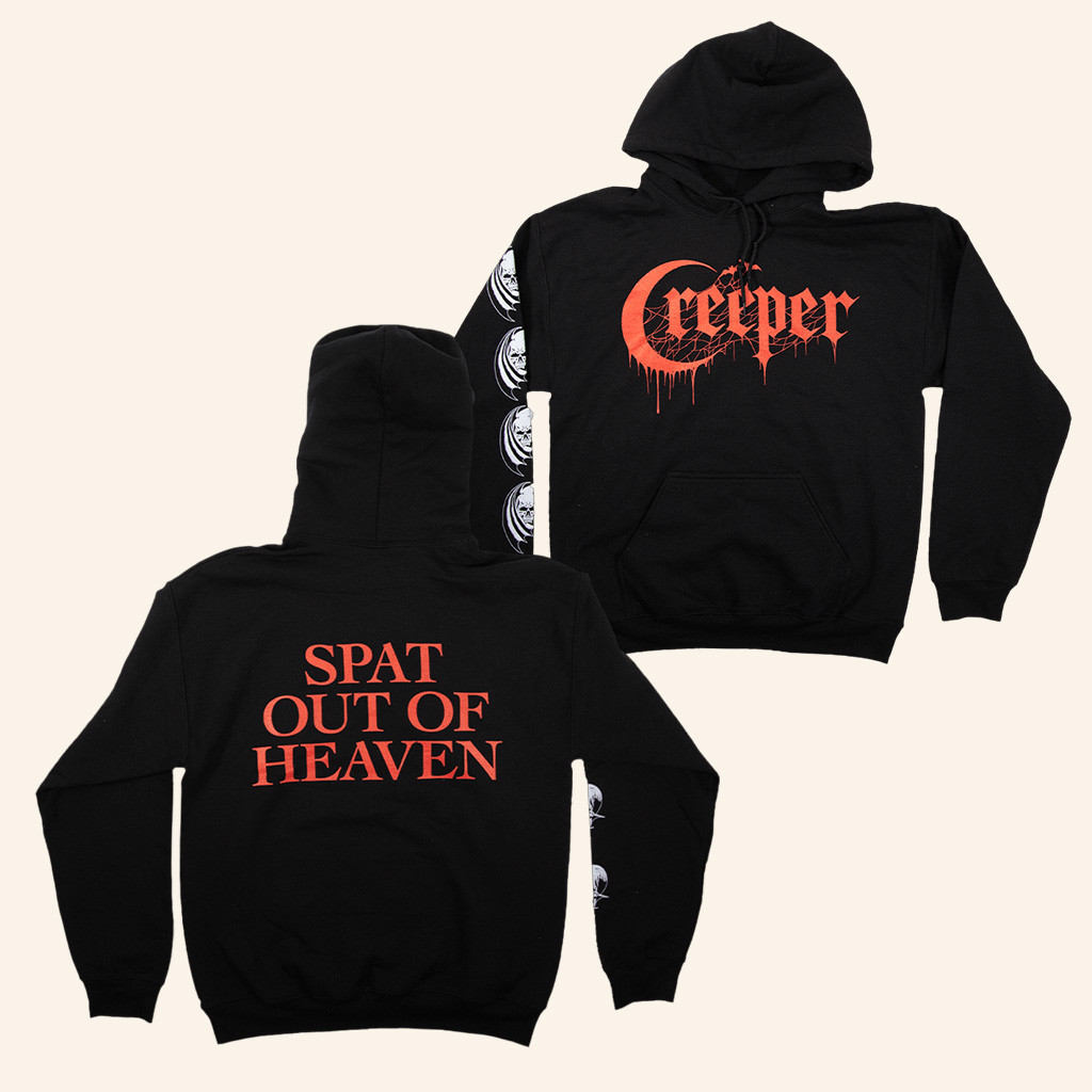 Creeper Cult Merch Spat Out Of Heaven Hoodie Gifts For Music Enthusiasts