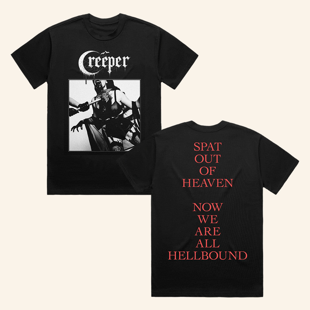 Creeper Official Merch Creeper Spat Out Of Heaven T-Shirt Gifts For Dudes
