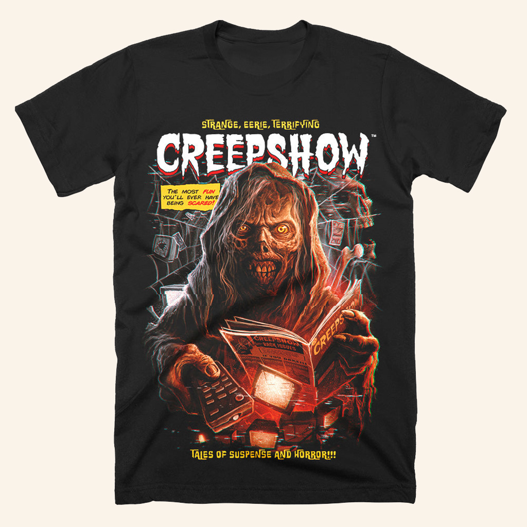Creepshow Being Scared T-Shirt Mens Halloween Shirt Present For Dad Creepshow Being Scared T-Shirt Mens Halloween Shirt Present For Dad