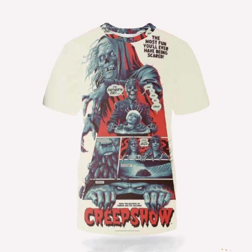Creepshow The Most Fun You Will Ever Have Being Scared 3D Shirt Gifts For Fans