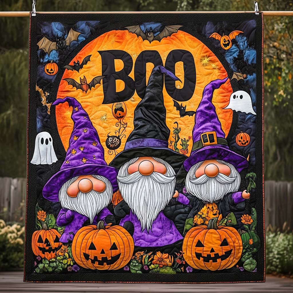 Creepy Crawlers Quilted Blanket Unique Halloween Gifts