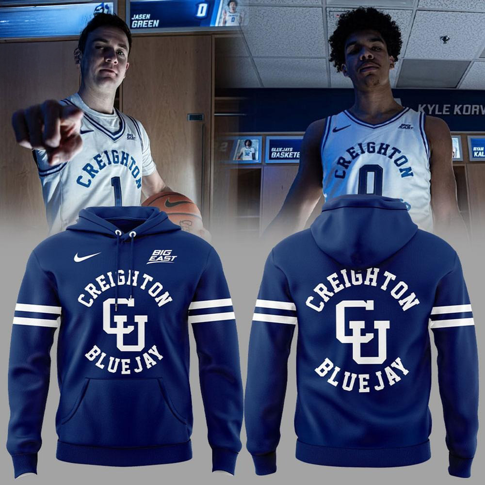 Creighton Basketball Alumni Day Uniform Limited Edition Navy Hoodie Basketball Enthusiast Gifts