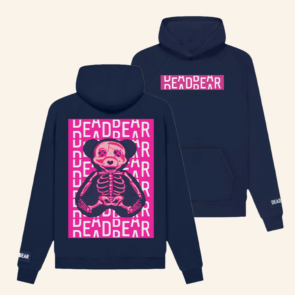 Crepdog Crew Merch Deadbear Skeleton Hoodie Deadbear Merch Gifts For Her